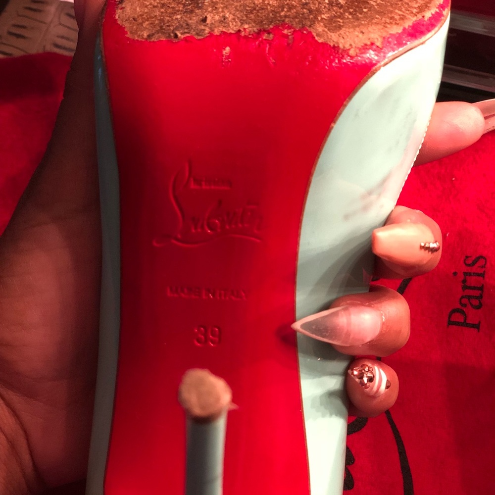 Authentic Christian Louboutin Pigalle 100 pumps - Picture 6 of 6
